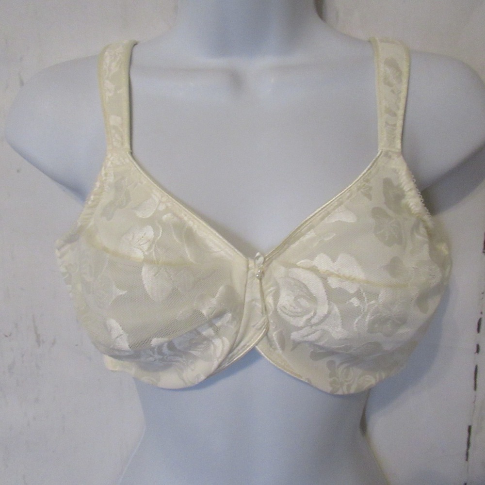 Wacoal Bra 36D Cream Underwire Awareness Breast Cancer 85567